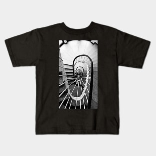 Frankfurt Spiral Staircase Kids T-Shirt